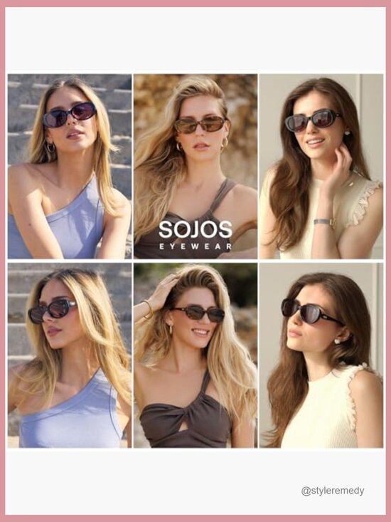Retro Oval Polarized Sunglasses with UV400 TAC Lenses main image 7